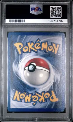 2000 Pokemon ITALIAN Unlimited Fossil Hypno Holo 8/62 PSA 9 MINT - Image 2