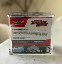 Pokemon TCG SV Destined Rivals Booster Box w/Acrylic Case CASE FRESH - Image 3