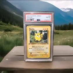 Pokemon WOTC Jungle Pikachu 1st Edition 60/64 PSA 8 NM-MT 💎 🐁 ⛈ - Image 1