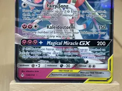 2019 Pokemon Gardevoir & Sylveon Gx Tag Team 130/214 Unbroken Bonds Holo NM - Image 3