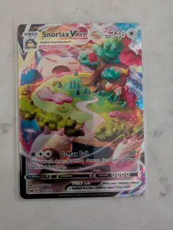 Snorlax VMAX NM- 142/202 - Ultra Rare Pokemon Sword and Shield - Image 1