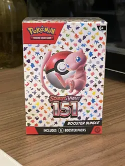 Pokemon TCG 151 Scarlet and Violet Booster Bundle New Sealed - 6 Packs S&V 151 - Image 1