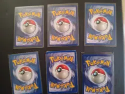 vtg Pokemon lot of 72 Base 1 & 2 Fossil Jungle Common & Uncommon pairs mint/NM - Image 3