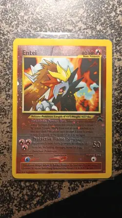 Entei 34/53 Wotc Promo Reverse Holo Old and Rare - Image 1