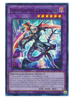 x3 Dinomorphia Kentregina Super Rare MP23-EN020 YuGiOh - Image 1