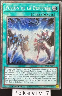 Carte YU-GI-OH! FUSION DE LA DESTINEE RA03-FR270 PSR NEUF - Image 1