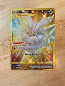 Pokemon Card - Frosmoth 204/192 - Rebel Clash - Gold Rare, NM. (A4) - Image 1