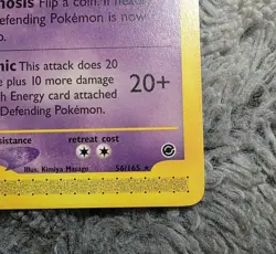 Pokemon Card Mewtwo Non-Holo Expedition Base Set Series 56/165 - Image 5