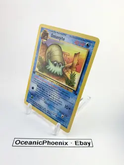 Omanyte 52/62 1st Edition Fossil Set Pokemon Card 1999 WOTC Mint / NM - Image 3