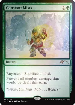 Constant Mists (2026) (Rainbow Foil) -Foil Near Mint MTG Secret Lair - Image 1