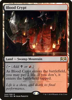 Blood Crypt - Ravnica Allegiance | Lightly Played MTG Card - Image 1