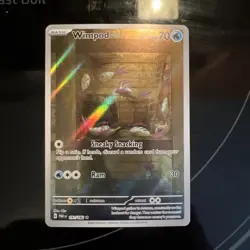 Pokemon TCG Wimpod Paradox Rift 191/182 Holo Illustration Rare Card - Image 1