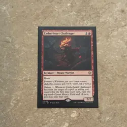 Emberheart Challenger Bloomburrow #133 Rare Card Magic the Gathering - Image 1