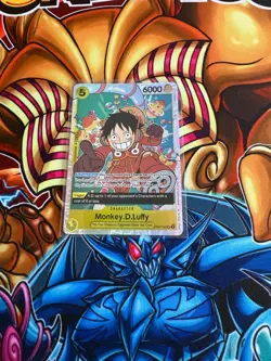 Monkey D. Luffy OP07-109 SR (PRB-02) - One Piece Card Game - Image 1