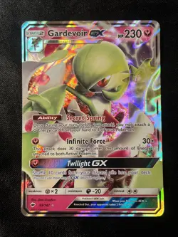 Gardevoir GX 93/147 Pokemon TCG Card Burning Shadows Holo Ultra Rare NM - Image 1