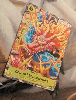 Kouzuki Momonosuke P-064 One Piece Card Game Promo Card - Image 2