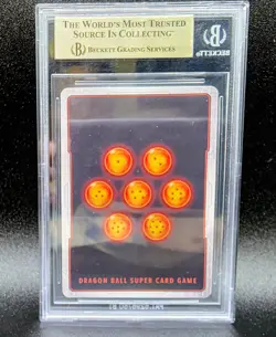 Dragon Ball Super Card Game SS3 Son Goku, Wrath of the Dragon BGS 10 PRISTINE - Image 3