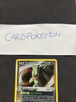 Pokemon Card Dark Tyranitar 20/109- Team Rocket Returns-Eng-Holo-Exc! - Image 2