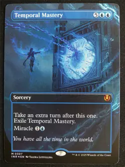Temporal Mastery Borderless Foil - INR - Mtg Card #4O2 - Image 1