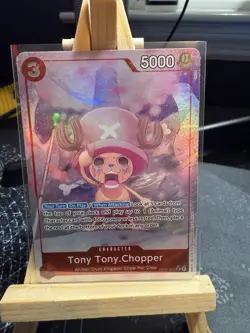 One Piece Card Game TCG Tony Tony.Chopper OP08-007 Alt Art M/NM Condition - Image 1