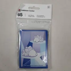Pokemon Center TCG 65 Card Sleeves Pack: Pokemon Cool Friends NEW - Image 1