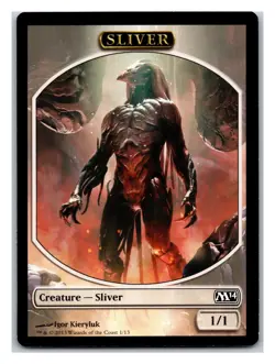 Magic 2014 (M14) #1 Sliver Token - Image 1