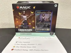 MTG Duskmourn Miracle Worker Commander Deck, Brand New, Factory Sealed - Image 2
