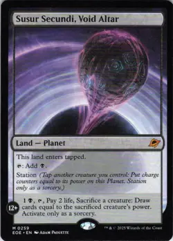 MTG Susur Secundi, Void Altar (259) | NM | Edge of Eternities {EOE} - Image 1