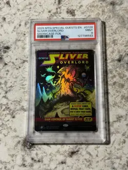 Sliver Overlord FOIL (SPG 0128) PSA 9 MINT (MTG EOE Special Guest 2025) - Image 1