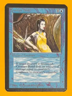 MTG CREATURE BOND Alpha (OldManMTG 012-856) - Image 1