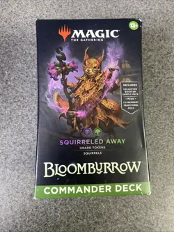 MTG Bloomburrow Commander Deck - Squirreled Away - Magic The Gathering Sealed - Image 1