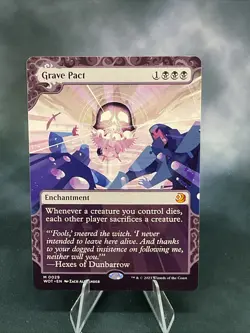 Grave Pact Wilds of Eldraine: Enchanting Tales Regular - Image 1