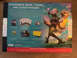 Magic: The Gathering Final Fantasy Chocobo Bundle - Brand New, Sealed - Image 4