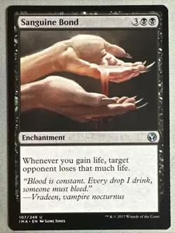 MTG / Sanguine Bond / IMA / #107 / Regular / Uncommon / NM - Image 1