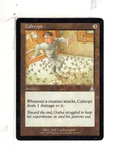 MTG SkeenAB Caltrops from Urza's Destiny. MP. - Image 1