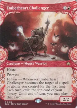 MTG Emberheart Challenger (Showcase) (315) | NM | Bloomburrow {BLB} - Image 1