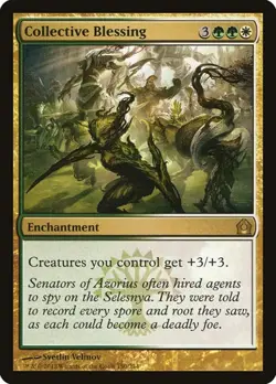 1x Collective Blessing NM Eng MTG - Return to Ravnica - Image 1