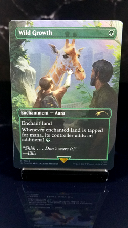 Wild Growth Foil x1 #7049 - MTG - Secret Lair SLD The Last Of Us - Image 1