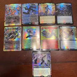 MTG Spider-Man LOT OF 9 Foil. Inc. Cosmic Spider-Man Borderless Foil. SpiderPunk - Image 1