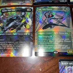 MTG Spider-Man LOT OF 9 Foil. Inc. Cosmic Spider-Man Borderless Foil. SpiderPunk - Image 4