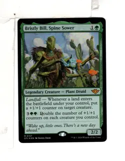 MTG SkeenAB Bristly Bill Spine Sower PACK PROMO FOIL from OTJ. NM. - Image 1