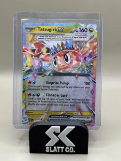 Pokemon TCG Tatsugiri ex 142/191 Surging Sparks Double Rare Holo NM - Image 1