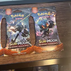 Pokemon Sun & Moon BURNING SHADOWS Sleeved Booster Full Art Set - Image 3