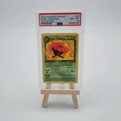 2000 POKEMON ROCKET 1ST EDITION #30 DARK VILEPLUME PSA 8 - Image 1