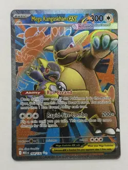 Mega Kangaskhan ex 164/132 Me01: Mega Evolution Holo Pokemon TCG - Image 1