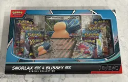 Pokemon Snorlax Ex & Blissey Ex Special Collection Box (NEW & SEALED) - Image 1