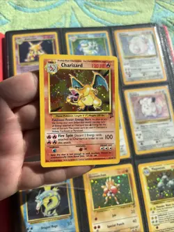 Base Set 2 130/130 100% Complete 2000 Set Charizard Pokemon WOTC [LP-DMG] - Image 2