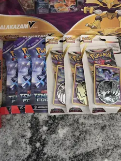 SEALED Pokemon TCG Lot. 6 Boxes, 30 Packs, 15 Promos, and Pins! NM Condition 🔥 - Image 3
