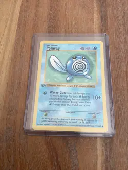 1999 Pokemon Base Set Poliwag 1st Edition 59/102 - Image 1