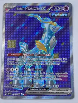 Iron Crown ex 191/162 Pokemon TCG: Scarlet & Violet Temporal Forces Ultra Rare - Image 1